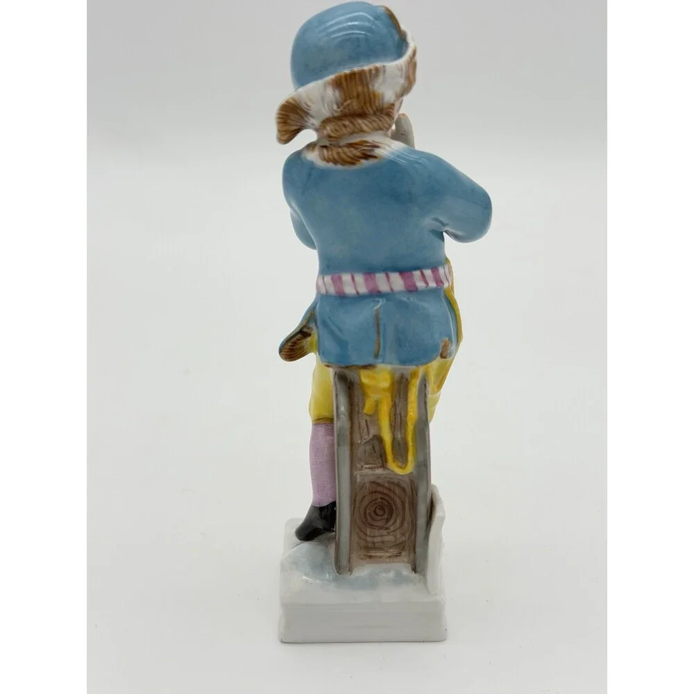 KPM Berlin porcelain figurine March/Aquarius zodiac Friedrich Elias Meyer 1775